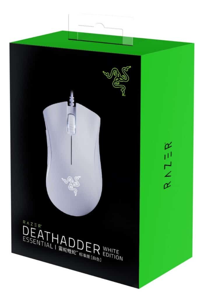 Mouse Gamer De Juego Razerdeathadder Essential Rz0103850100r3u1 Blanco - Image 10