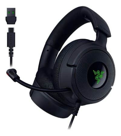 Auriculares Razer Kraken V4 X Gamer Negro Negro