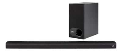 Barra De Sonido Polk Audio Signa Signa S2 Negra Subwoofer Bt