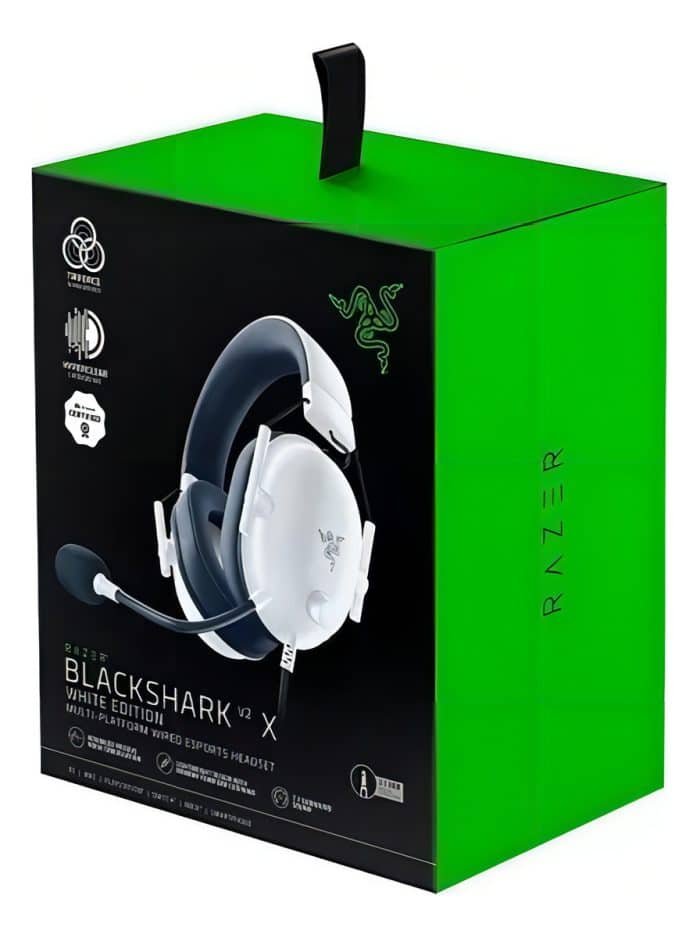 Audífonos Gamer Razer Blackshark V2 X Color Blanco - Image 4