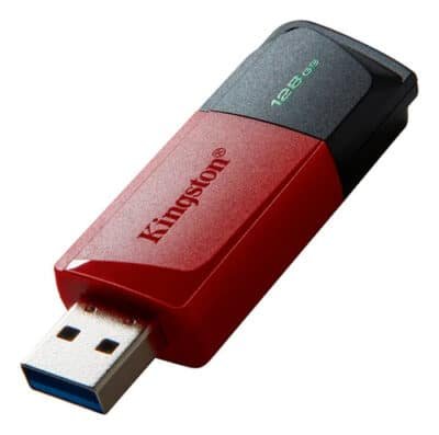 Pendrive Unidad Flash Kingston Datatraveler Exodia M De 128 Gb Dtxm 3.2 Color Rojo