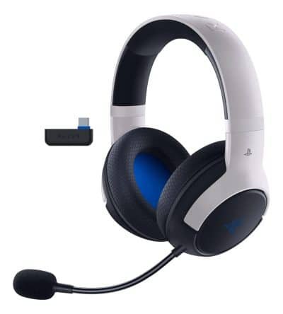Razer Kaira Hyperspeed For Playstation 5 Multiplataforma Cuo Color Blanco Luz Azul Marino