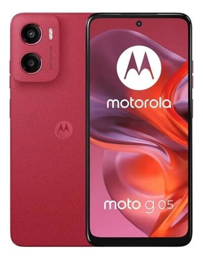 Celular Moto G05 128gb 4 Ram Rojo