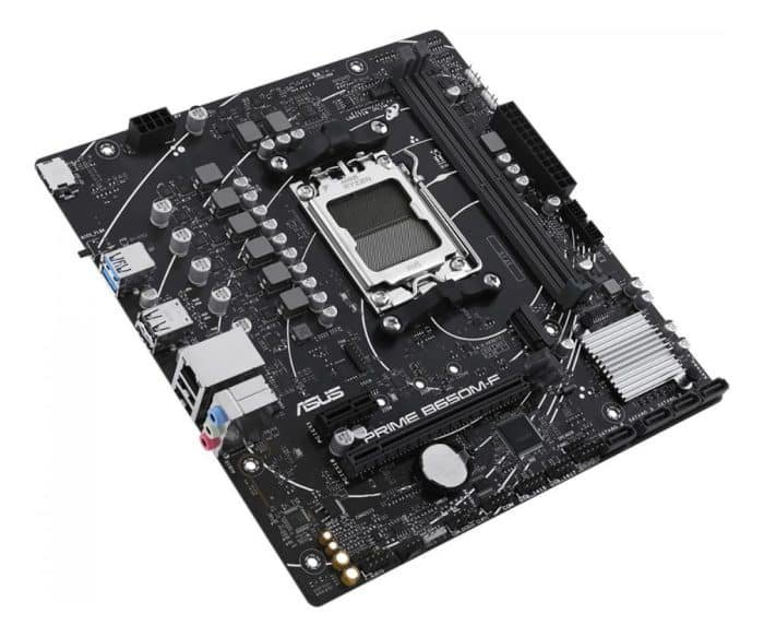 Placa Asus Prime B650m-f M.2 Ddr5 Asus Am5 Mae, Color Negro - Image 3