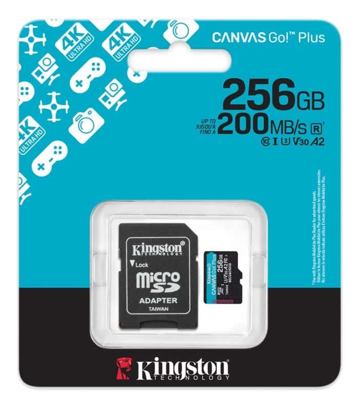 Memoria Microsd Kingston Canvas Go Plus Gen4 256gb 200mb/s - Image 4