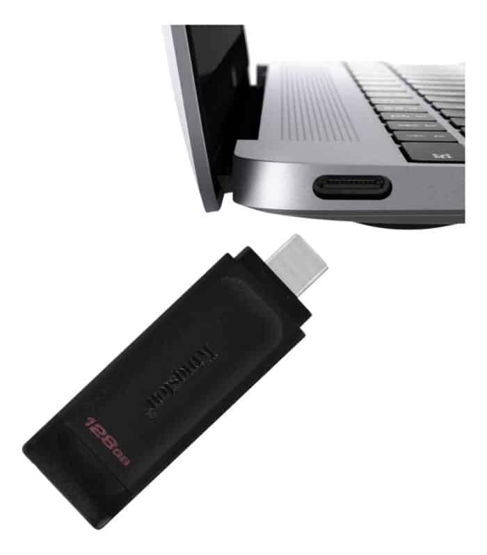 Pendrive Kingston Datatraveler 70 Dt70 128gb 3.2 Gen 1 Usb-c - Image 6