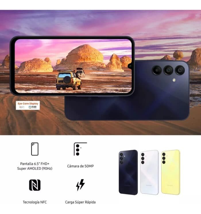 Samsung Galaxy A15 128 Gb Negro Azulado 4 Gb Ram - Image 7