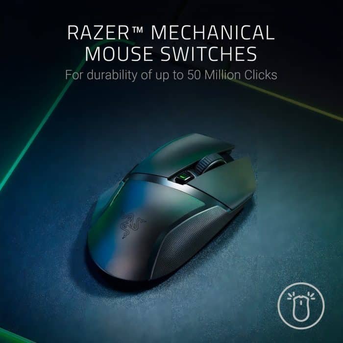 Mouse Gamer Inalámbrico Razer Basilisk V3 X Hyperspeed Color Negro - Image 8