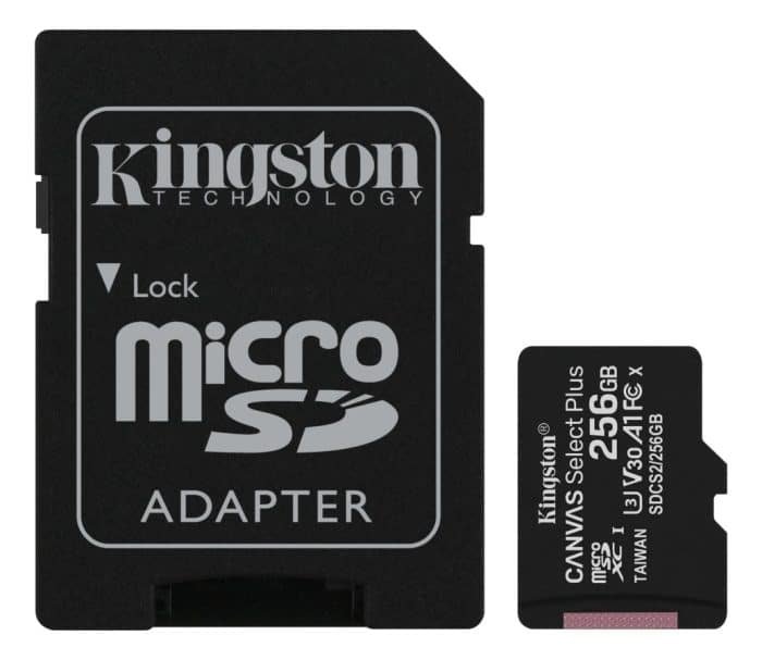 Tarjeta De Memoria Kingston Sdcs2/256gb + Sd Adapter