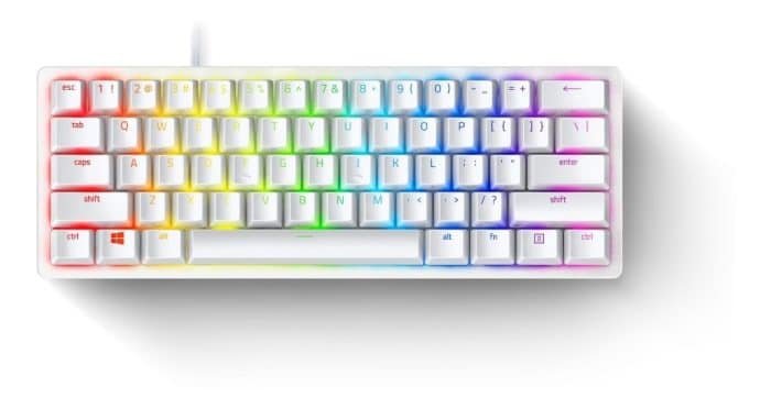 Teclado Gamer Razer Hunstman Mini 60% Razer Purple Inglés Us Color Mercury Con Luz Rgb - Image 8