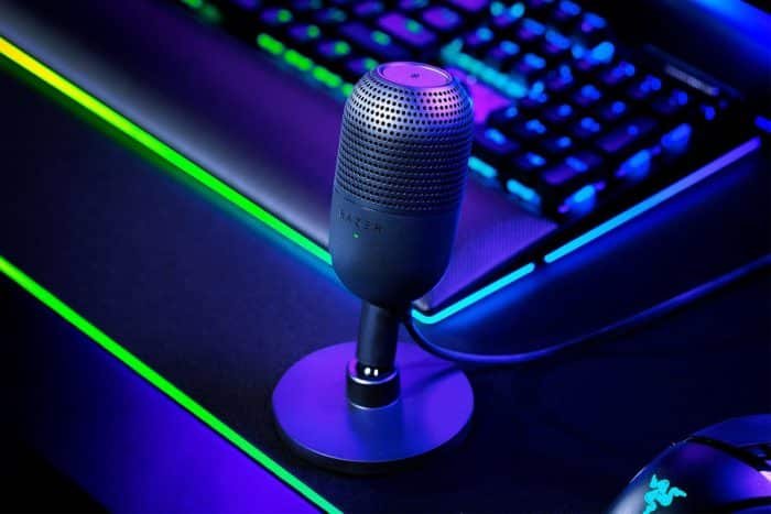 Micrófono Gamer Razer Seiren V3 Mini Ultra Compacto Usb Color Negro - Image 2