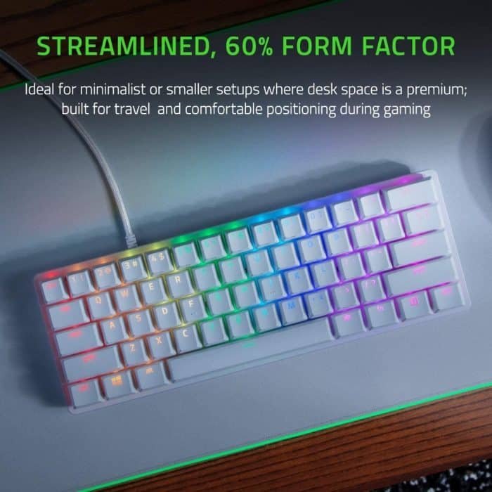 Teclado Gamer Razer Hunstman Mini 60% Qwerty Razer Purple Inglés Us Color Negro Con Luz Rgb - Image 5