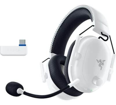 Razer Blackshark V2 Pro Playstation Auriculares Ps5 2.4g Bt Color Blanco