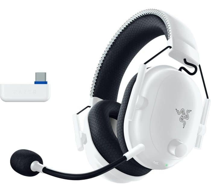 Razer Blackshark V2 Pro Playstation Auriculares Ps5 2.4g Bt Color Blanco