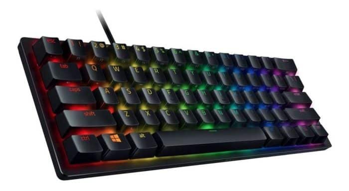 Teclado Gamer Razer Hunstman Mini 60% Qwerty Razer Purple Inglés Us Color Negro Con Luz Rgb - Image 3