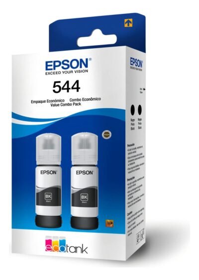 Epson Paquete De 2 Tintas Color Negro T544