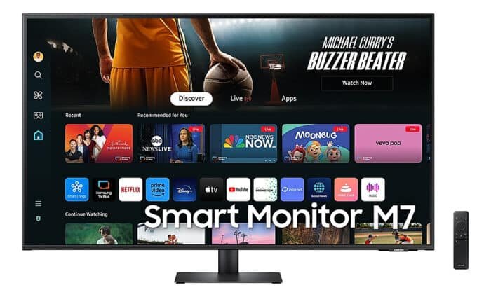 Monitor Gamer Smart Tv M7 Samsung 4k Uhd 43 Pul. 60hz 220v