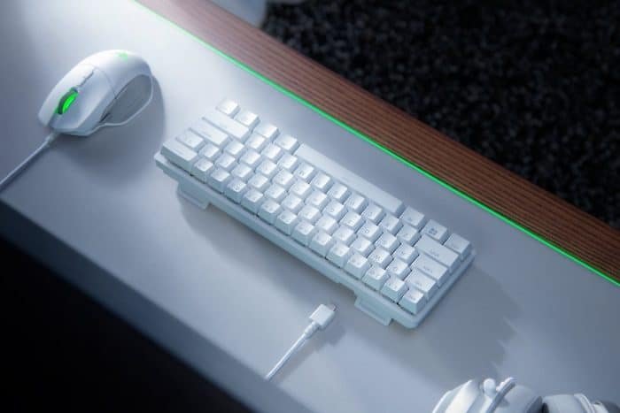 Teclado Gamer Razer Hunstman Mini 60% Razer Purple Inglés Us Color Mercury Con Luz Rgb - Image 10