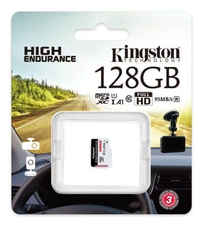 Kingston Memoria Micro Sd 128gb High Endurance 95mb/s Sdce/1