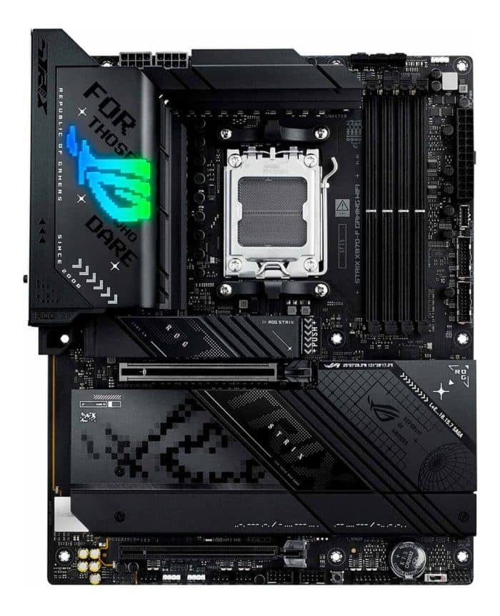 Placa Base Asus Rog Strix Gaming Wifi X870f Am5 Atx, Color Negro - Image 2