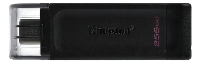 Memoria Usb 3.2 Kingston 256gb Gen 1 Data Traveler Dt70 Color Negro Liso - Image 3