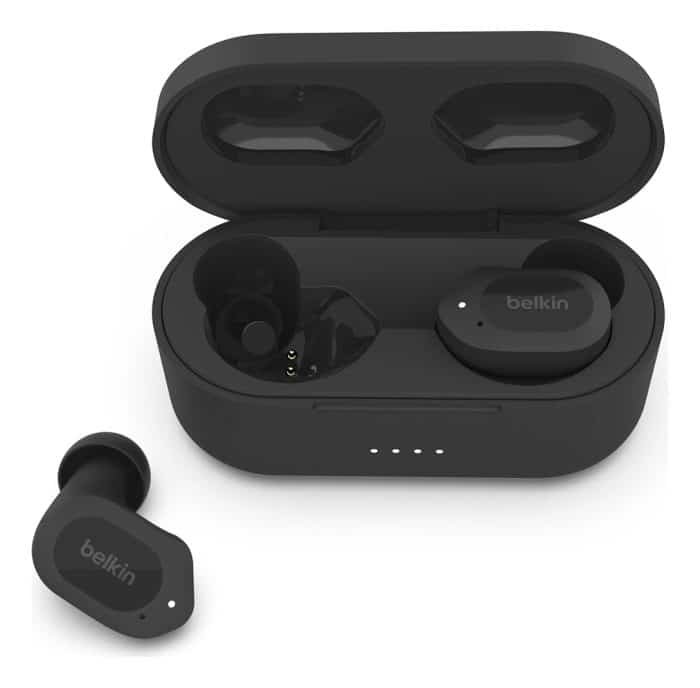 Auriculares Belkin Sound Form Play True Eardbuds - Cover Color Negro