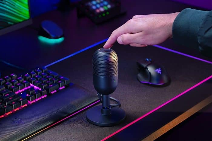 Micrófono Gamer Razer Seiren V3 Mini Ultra Compacto Usb Color Negro - Image 6