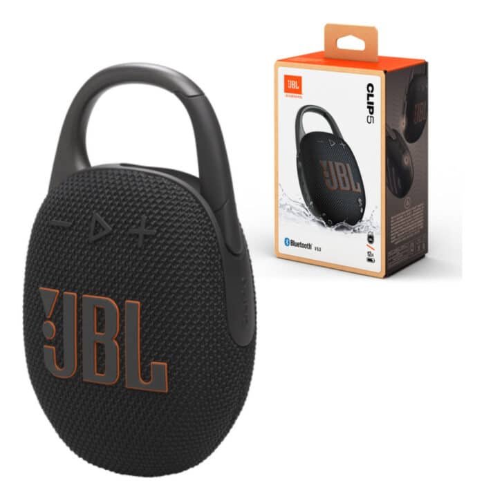 Parlante Jbl Audio Clip 5 Clip 5 Portátil Con Bluetooth Waterproof Negro - Image 2