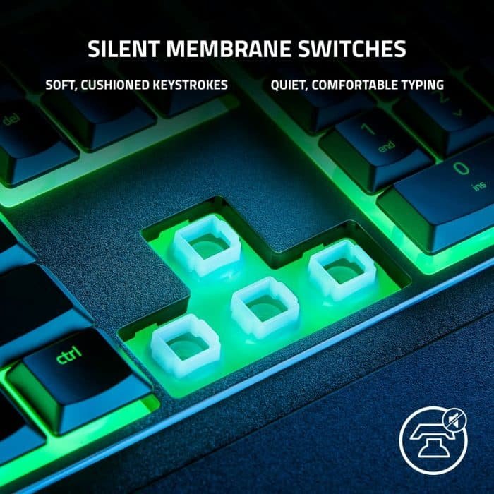 Teclado Razer Ornata V3x Membrana Chroma Negro Español Latinoamérica - Image 6