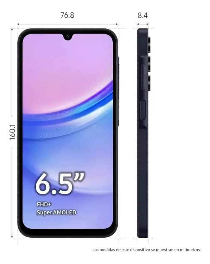 Samsung Galaxy A15 128 Gb Negro Azulado 4 Gb Ram - Image 5