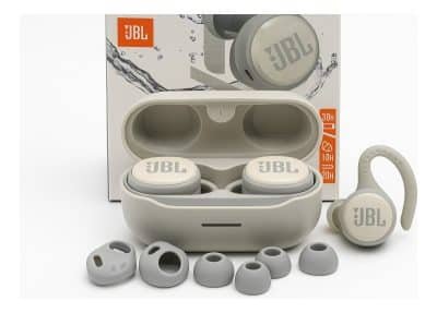 Auriculares Jbl Endurance Race Tws Inalámbricos Blancos