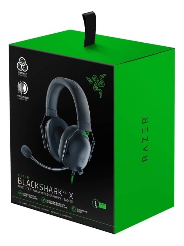 Audífonos Gamer Razer Blackshark V2 X Rz0403240100r3m1 Classic Black - Image 7