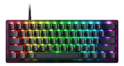 Razer Huntsman V3 Pro Mini Teclado Optico Analogico Rgb 60%c Teclado Negro Idioma Inglés Us