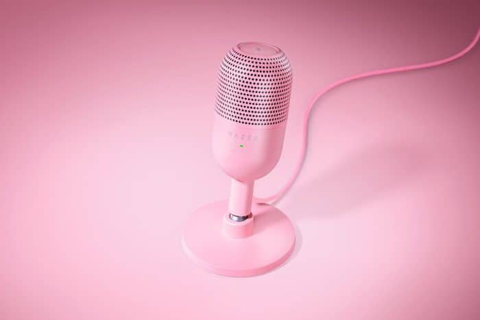 Micrófono Razer Seiren V3 Mini Ultra Compacto Color Quartz - Image 3