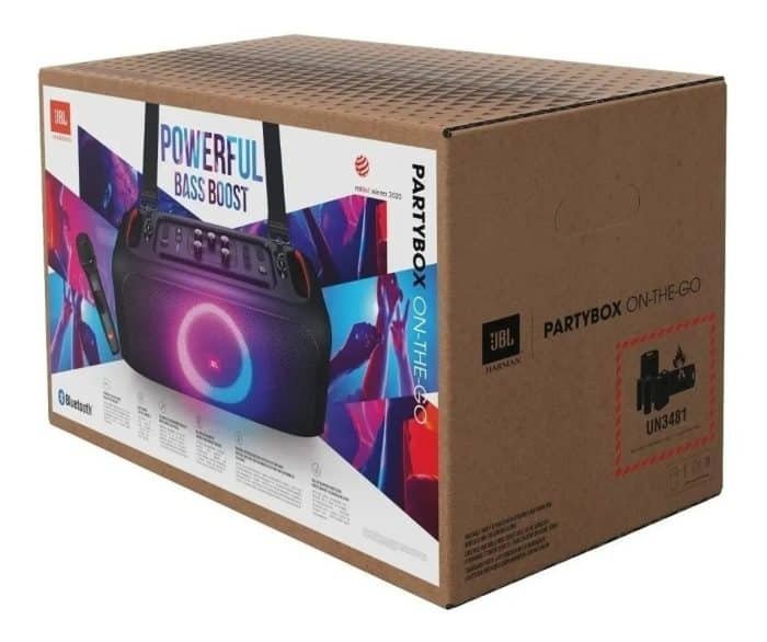 Parlante Jbl Partybox On-the-go Portátil Con Bluetooth Waterproof Black - Image 7