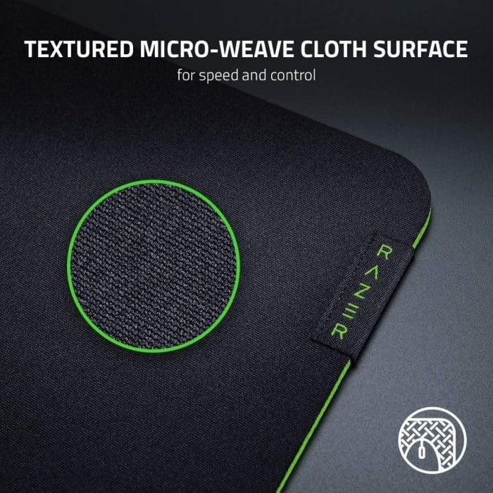 Mouse Pad Gamer Razer Rz0203330500r3u Gigantus V2 Large Tela 45cm X 40cm X 3mm Negro - Image 3