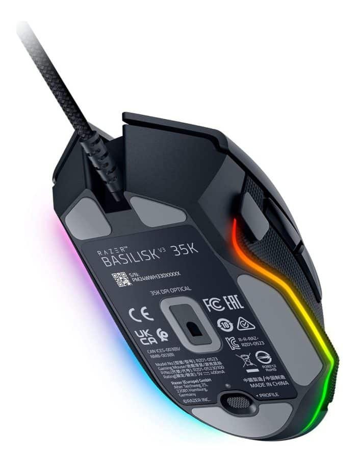 Mouse Razer Basilisk V3 35k Dpi Chroma Black Color Negro - Image 3