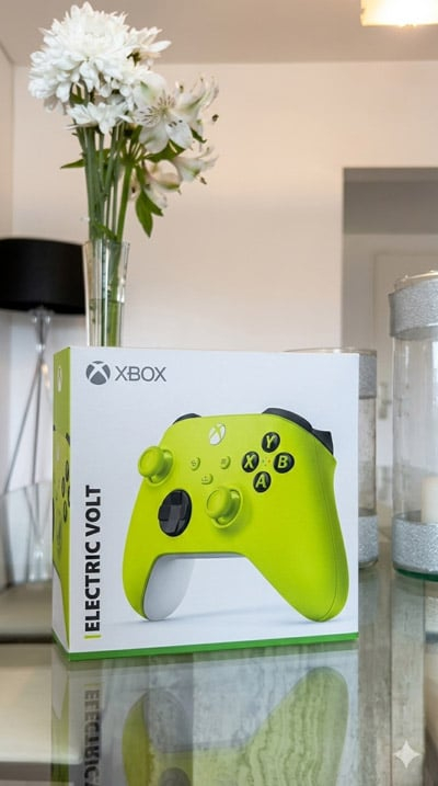 Microsoft Control Inalambrico Xbox Electric Volt Color Verde