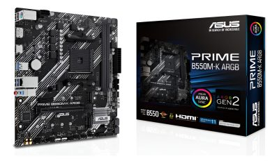 Motherboard Asus B550m-k Am4 Argb Pc Matx Aura Ryzen