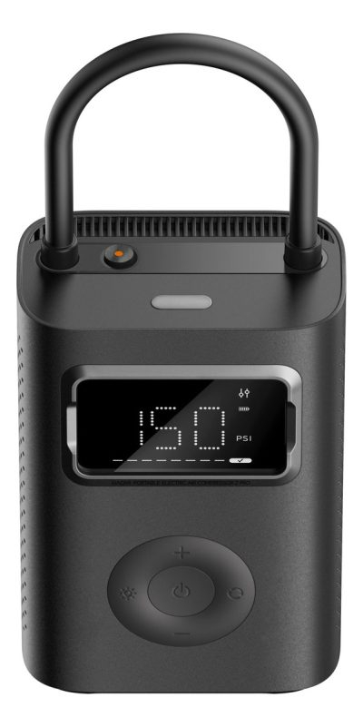 Compresor De Aire Xiaomi Portable Electric Air Compressor 2 Pro / Potente / Inflado Rápido / Portatil / Con Luz De Emergencia / Pantalla Indicadora / Auto / Camioneta / Bici / Pelotas / Color Negro