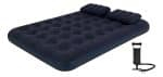 Colchón Inflable 2 Plazas 191x137x22cm Camping Hogar Viaje