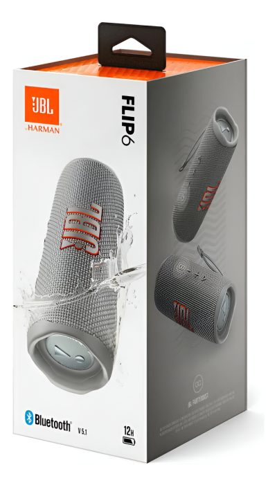 Parlante Jbl Flip 6 Portátil Con Bluetooth Color Gris