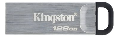 Memoria Usb Kingston Data Traveler Kyson 128gb Metalizada Plateado