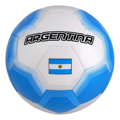 Pelota Fútbol N°5 Argentina Pvc Resistente Entrenamiento Pro