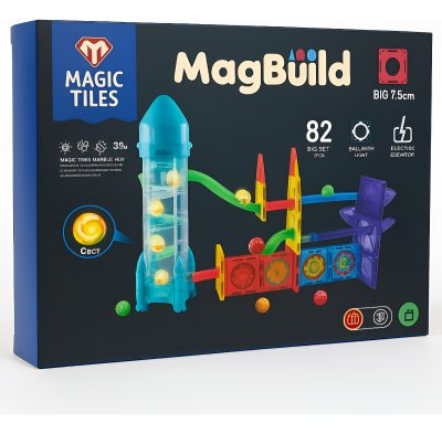 Juego Magnético Magbuild 82 Piezas Creativo Infantil