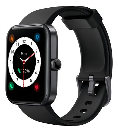 Blulory Smartwatch Glifo 208 Heart Rate Con Carcasa Negra Y Pulsera Negra