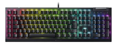Teclado Gamer Razer Black Widow V4 X Razer Yellow Español Teclado Negro Idioma Español