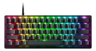 Razer Huntsman V3 Pro Mini Teclado Optico Analogico Rgb 60%c Teclado Negro Idioma Inglés Us