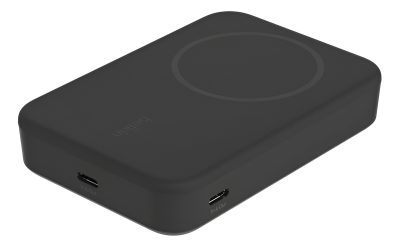 Batería Portátil Magnética 10 000 Mah Con Qi2 Belkin Negra Color Negro