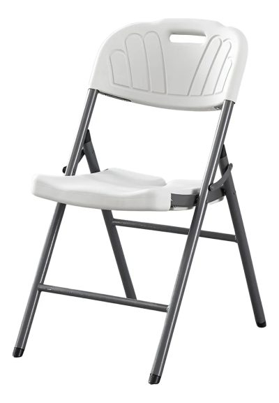 Silla Plegable Plastico Reforzada Jardín Exterior Dexeon